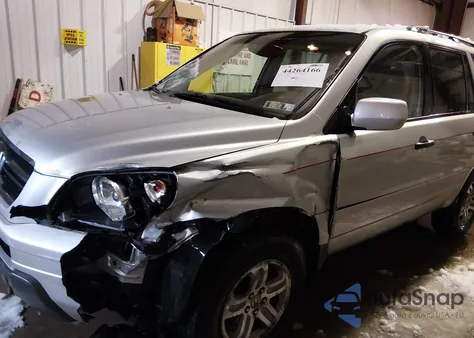 2005 Honda Pilot Ex z USA, uszkodzony, nr VIN 5FNYF18485B065573